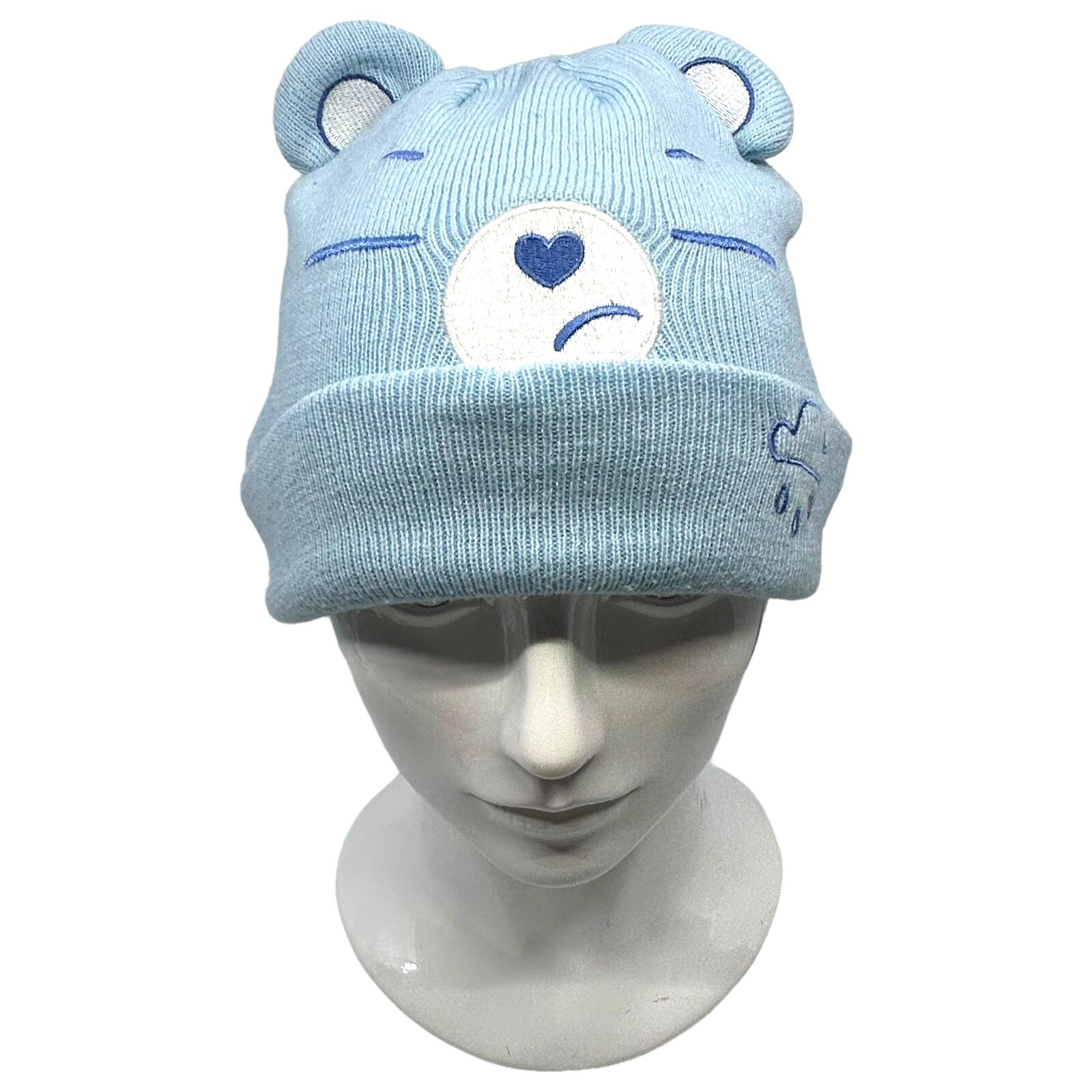 Care Bears Grumpy Bear Blue Loungefly Beanie Hat 2017… Gem
