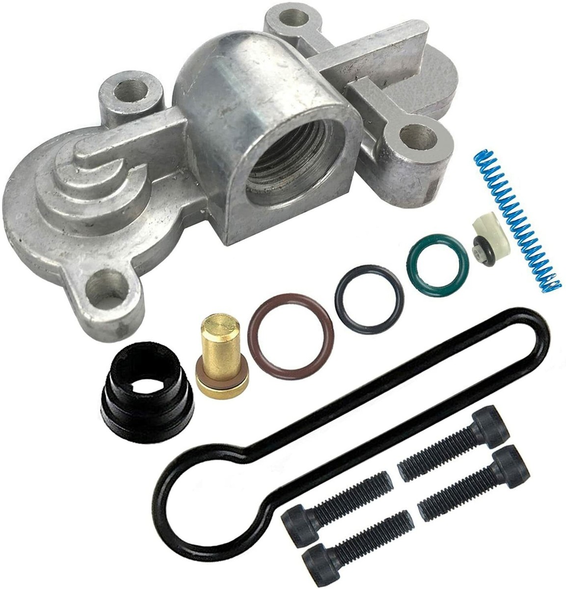 6.0L Fuel Pressure Regulator Kit With Blue Spring Upgrade Fits 6.0L Po - View #6