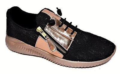 wide fit metallic shoes