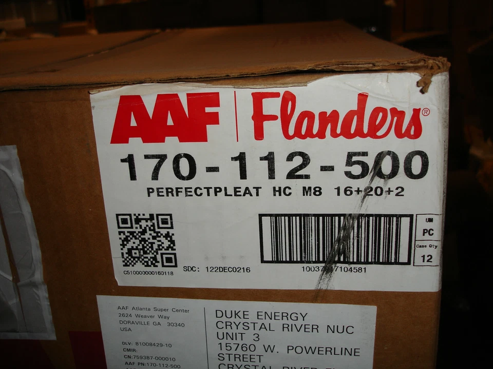 Filtro de ar AAF 15x20x2 MERV 8,#170-112-500 plissado perfeito (Cx de 12) - Imagem 3 de 4