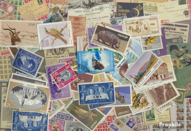 Briefmarken-Sammlung Mauretanien – 100 Verschiedene Marken, Ungesucht, Für Sammler