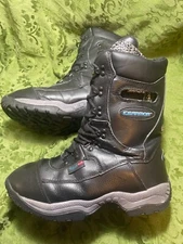 Ice Armor Onyx by Clam Leather Ice Fishing Waterproof Snow Boots Size 9 