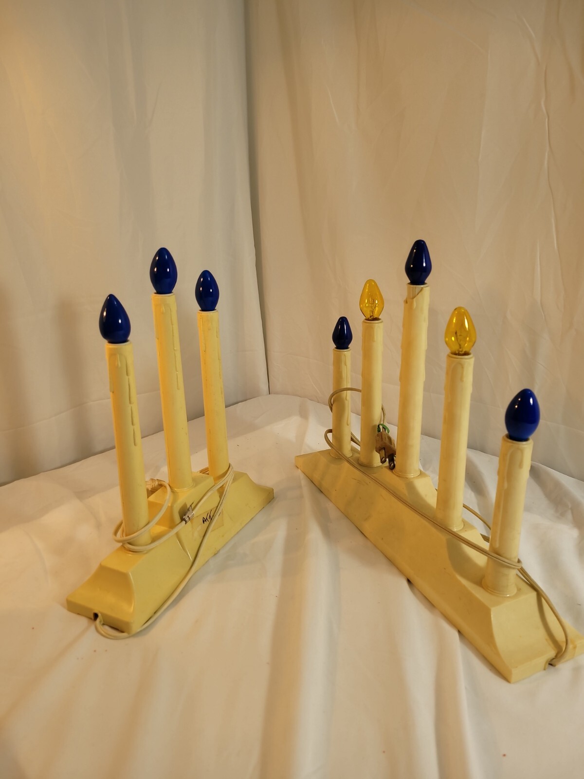 Set Of Candle Candolier Electric Christmas Candelabras, Dripset of 5 ...