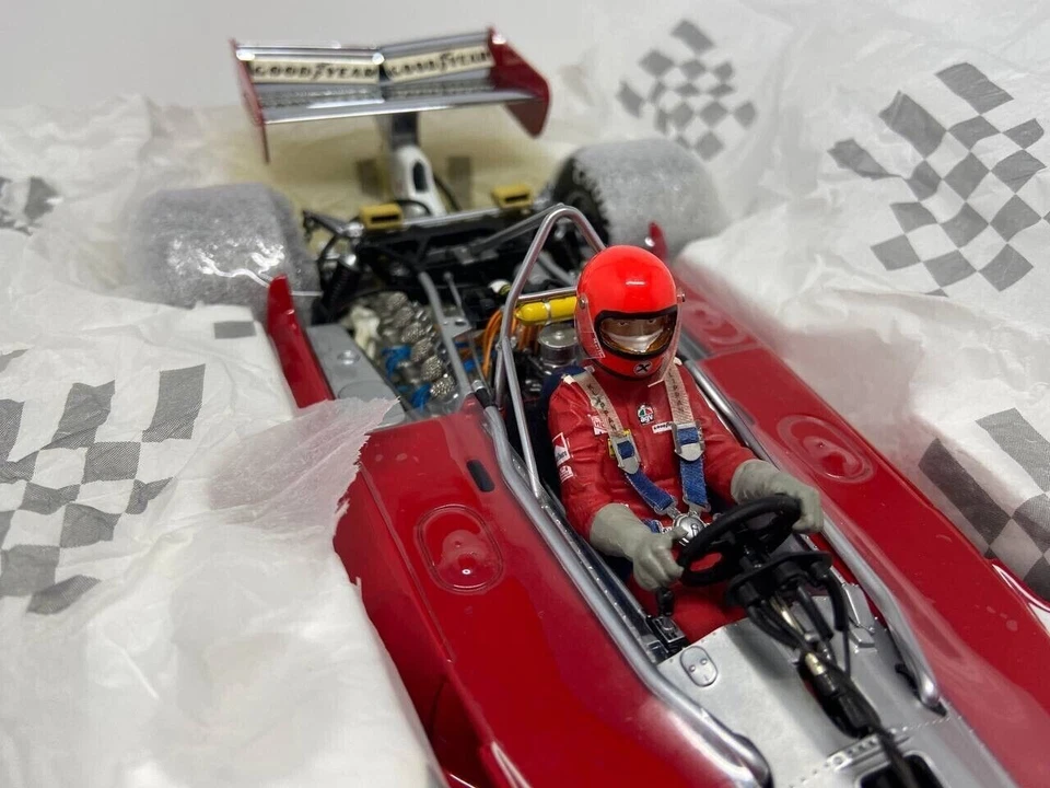 FERRARI 312T1 NIKI LAUDA GP USA - EXOTO 1/18 - Immagine 4 di 4