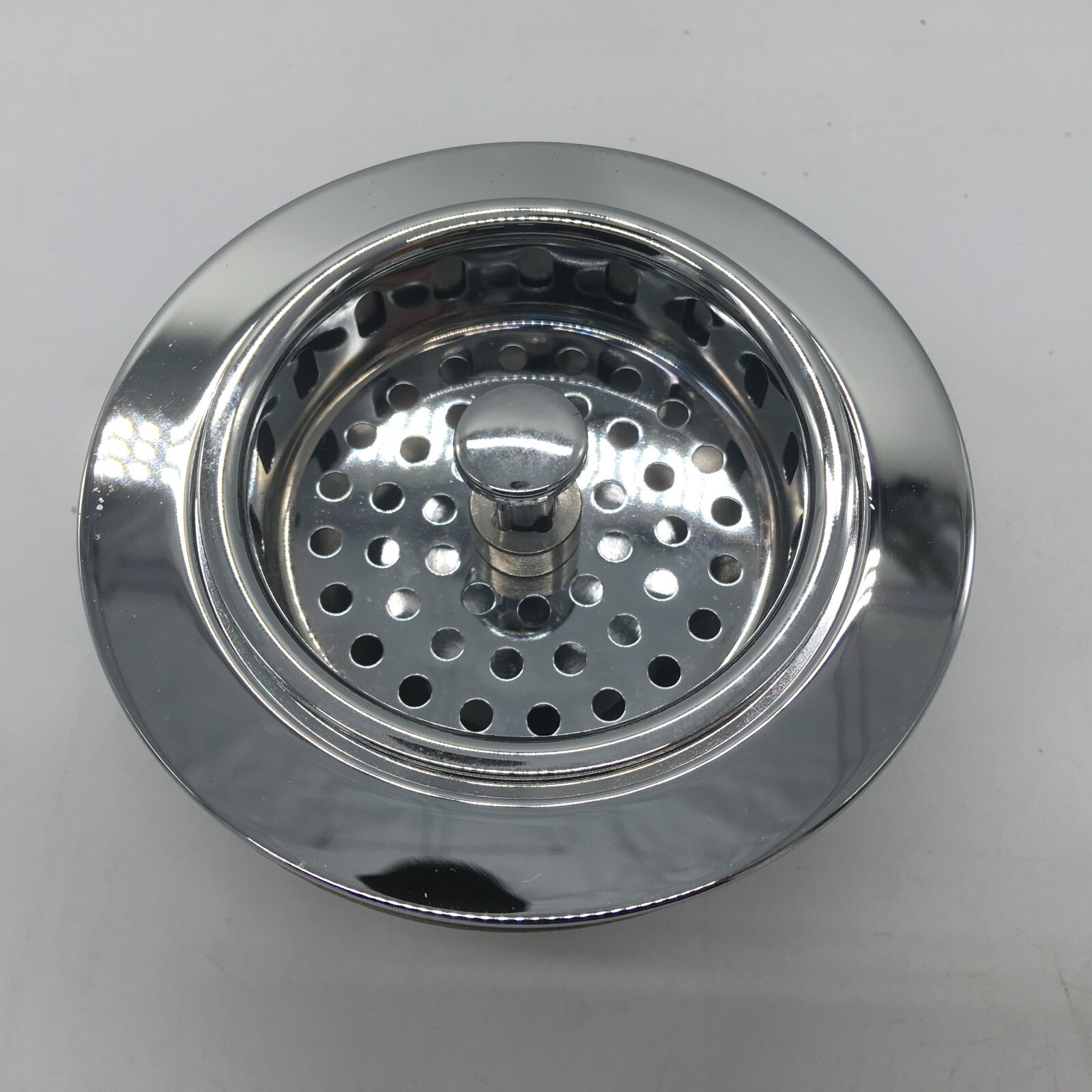 Chrome Plated Brass Duo Basket Strainer, Part No. S14007 Jones Stephens Corp