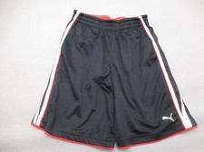 PUMA Size 8 Boy Multicolor Mesh Stretch Waist Pocket Athletic Running Shorts 260