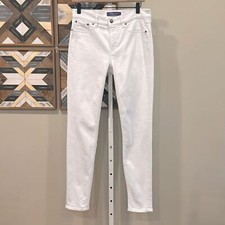 Ralph Lauren Collection Purple Label White Skinny Jeans size 29