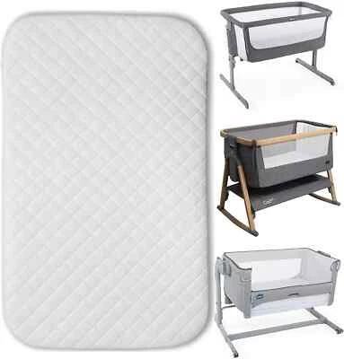 AMANSTYLE Next to me Deluxe Crib Mattress Compatible Bedside Crib Next2Me 83 x 50 x 5 cm