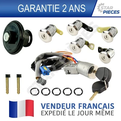 STARKIT PERFORMANCE KIT SERRURE BARILLET NEIMAN ANTIVOL + BOUCHON BERLINGO PARTNER 1 PH2 02-08