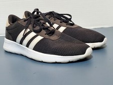 Adidas Neo Lite Racer BB9774 Men's Run Casual Shoes Black White Size 8.5