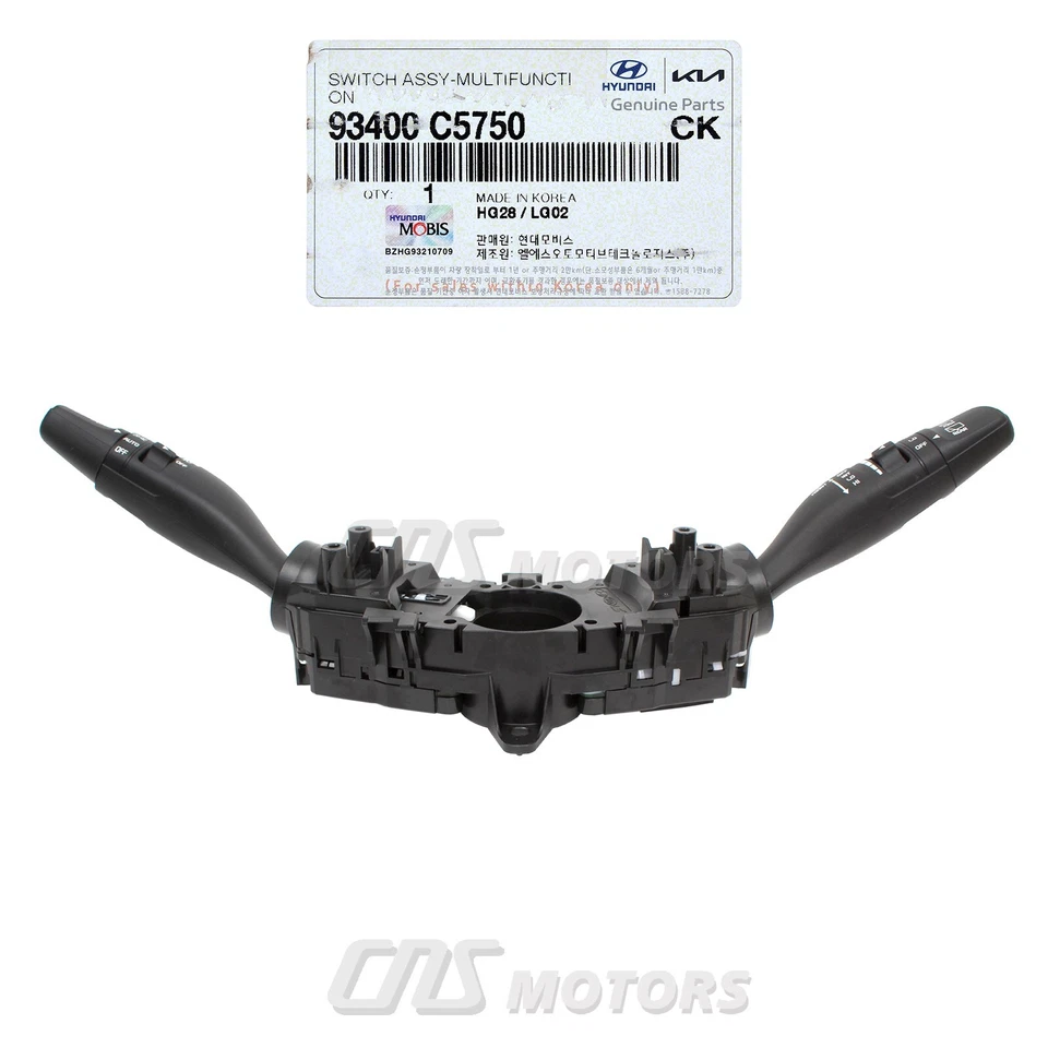 ✅GENUINE✅ Column Combo Multi-Function Switch FOR KIA SORENTO ✅93400C5750 Foto 3 de 4