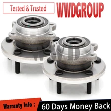 Pair Front Wheel Hub Bearings Assembly For 2009-2020 Dodge Journey 5-Lug 513286