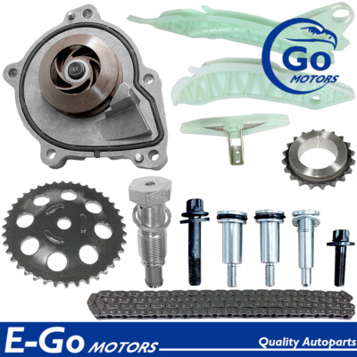 Timing Chain Kit Water Pump With Gasket For Peugeot 3008 5008 RCZ 207 308 1.6L