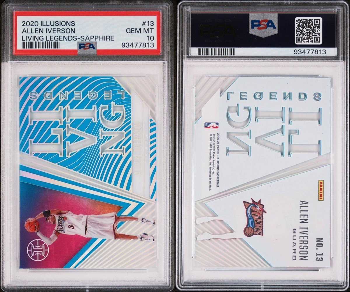 2020-21 Panini Illusions - Living Legends Allen Iverson #13