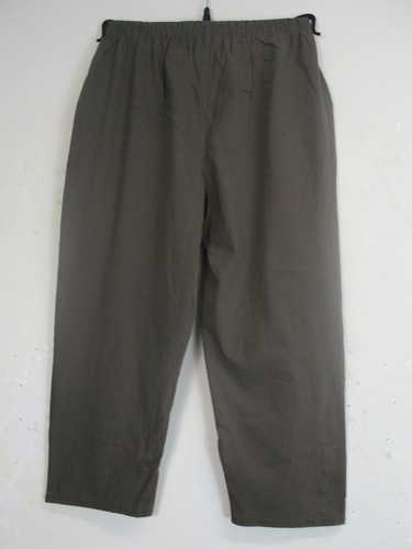 Cotton Mix Ladies Cropped Trousers Pockets 9 Colours Sizes:12 14 16 18 20 22 24 - Picture 62 of 72