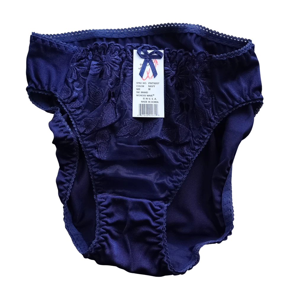 Bragas Wonder Wave azul marino para mujer bikini íntimas lencería interior PNT9207 Foto 2 de 4