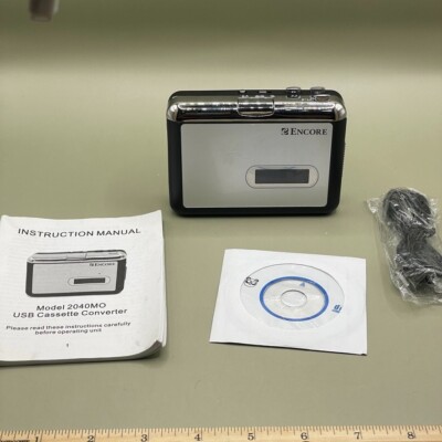 ENCORE TECHNOLOGY USB CASSETTE CONVERTER - MODEL # 2040MO