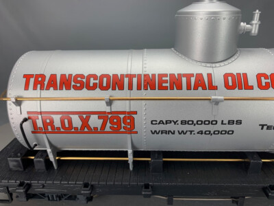 G Scale LGB 4080-Y 01 Transcontinental Oil Co Single Dome Tank Car