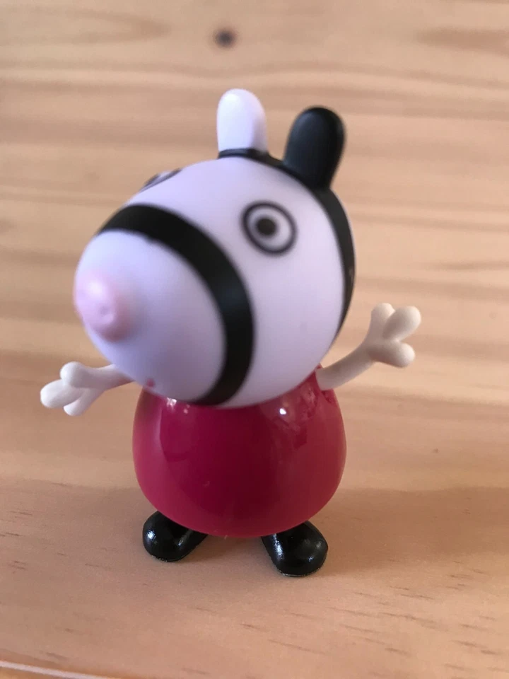 Peppa Pig Friend Zoe the Zebra from Hopscotch Playset Action Figure Foto 2 de 4