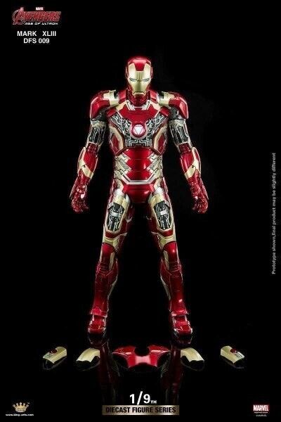 New King Arts DFS009 Avengers Age of Ultron Iron Man MK43 1/9