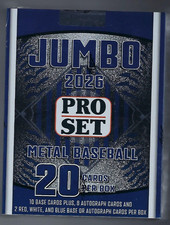 2026 Leaf Pro Set Metal Baseball Jumbo Box