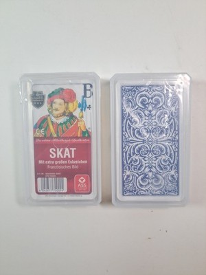 2 ASS ALTENBURGER SKAT Cards w/ Clear Cases SEALED
