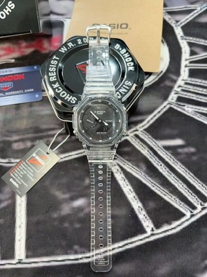 Casio G-Shock GA-2100SKE-7A ''CasiOak'' Transparent Skeleton Analog-Digital Watch