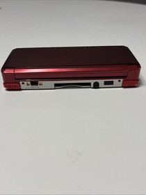 Nintendo 3DS Japanese Version Video Game Console - Flare Red