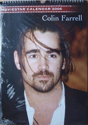 Colin Farrell Kalender 2006 Format 30 x 42 cm Spiralbindung 12 Poster + Sticker