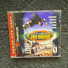 Tony Hawk's Pro Skater Sega Dreamcast Activision T Teen Skateboarding Disc Case