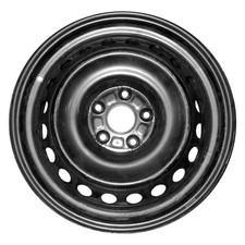 Refurbished Painted Black Steel Wheel 17 x 6.5