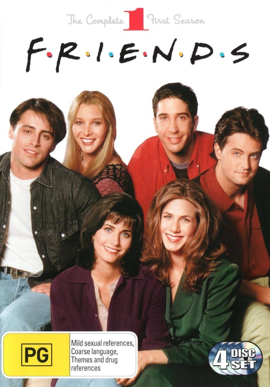 Friends Season 1   4 Discs   NON-USA Format   PAL   Region 4 Import - Aust (DVD)