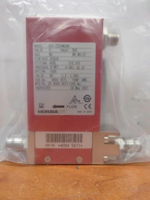 Horiba SEC-Z254MGXN Gas = N2 25 SLM Option 1006 Mass Flow Controller