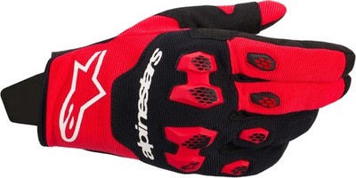 Alpinestars Pro-Dura Motocross Handschuhe, schwarz/rot, XL