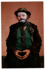 Sarasota Florida Emmett Kelley Weary Willie Clown Barnum Bailey Circus  postcard