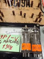 2x 6S19P 6C19P GOLD GRID Audiophile TRIODE NEW, OTK, MATCHED PAIR 2 1984