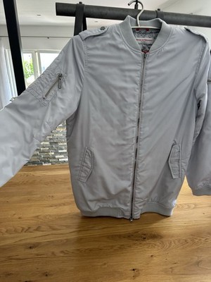 Frieda & Freddies New York Blouson Jacke Gr. 40 hellgr
