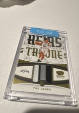 2020-21 Panini Crown Royale - Heirs to the Throne Tre Jones #HT-TRE Prime /25...