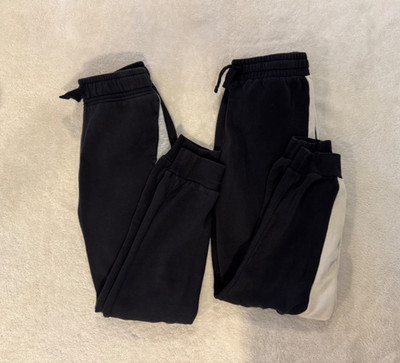 Boys clothing H&M Boys Joggers Size 10 Set of 2 Black 