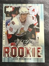 2008-09 Upper Deck MVP Rookie 335 Jesse Winchester Ottawa Senators