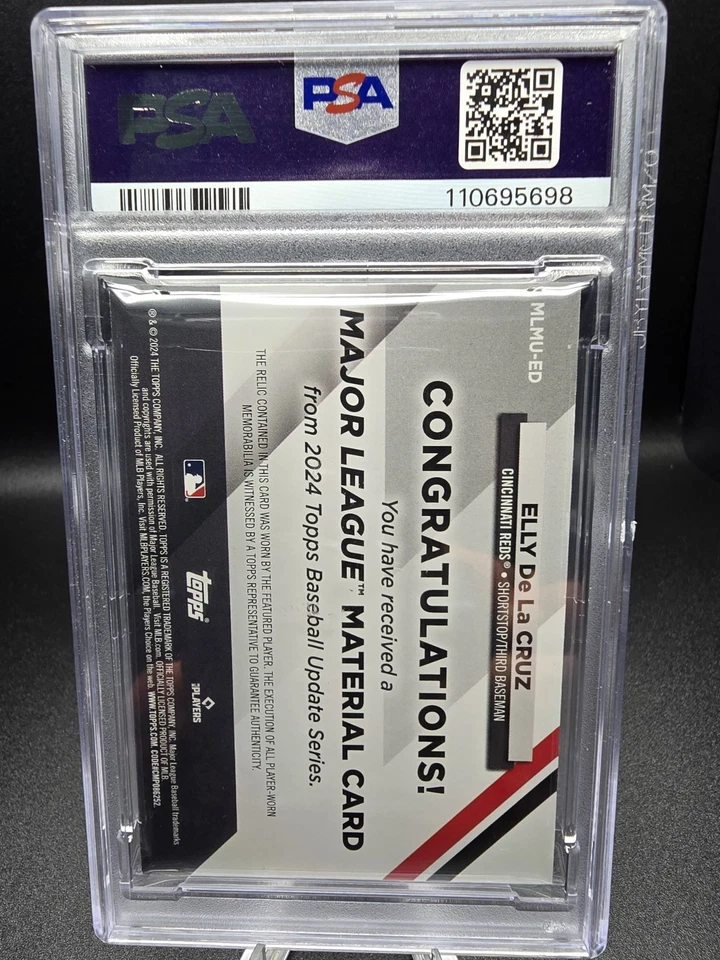 2024 Topps Update Series-Major League Material Elly De La Cruz #MLMU-ED(MEM, RC) - Image 2 of 2