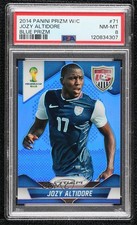 2014 Panini Prizm World Cup Blue Prizm 105/199 Jozy Altidore #71 PSA 8 05c6