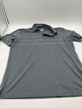 Callaway Men's Golf Short Sleeve Performance Polo Shirt Polyester Marina HTHR M.