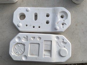 1986 Scioto Ceramic S1233 Mold Country Magnets - Farm Art Slip Cast
