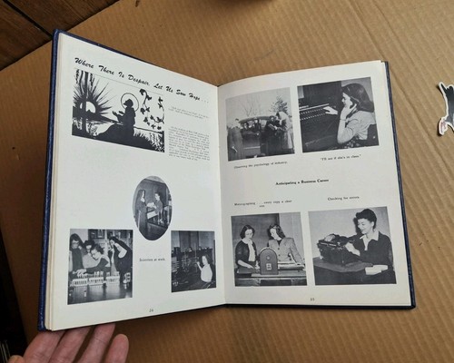 1950 BRIAR CLIFF COLLEGE YEARBOOK Sisters of Saint Francis Sioux City Iowa - Picture 10 of 13