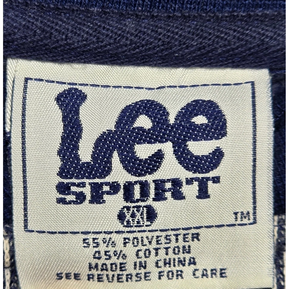 Sudadera a Rayas de Baloncesto NBA Lee Sport Houston Rockets De Colección Para Hombre XXL 90s Foto 4 de 4