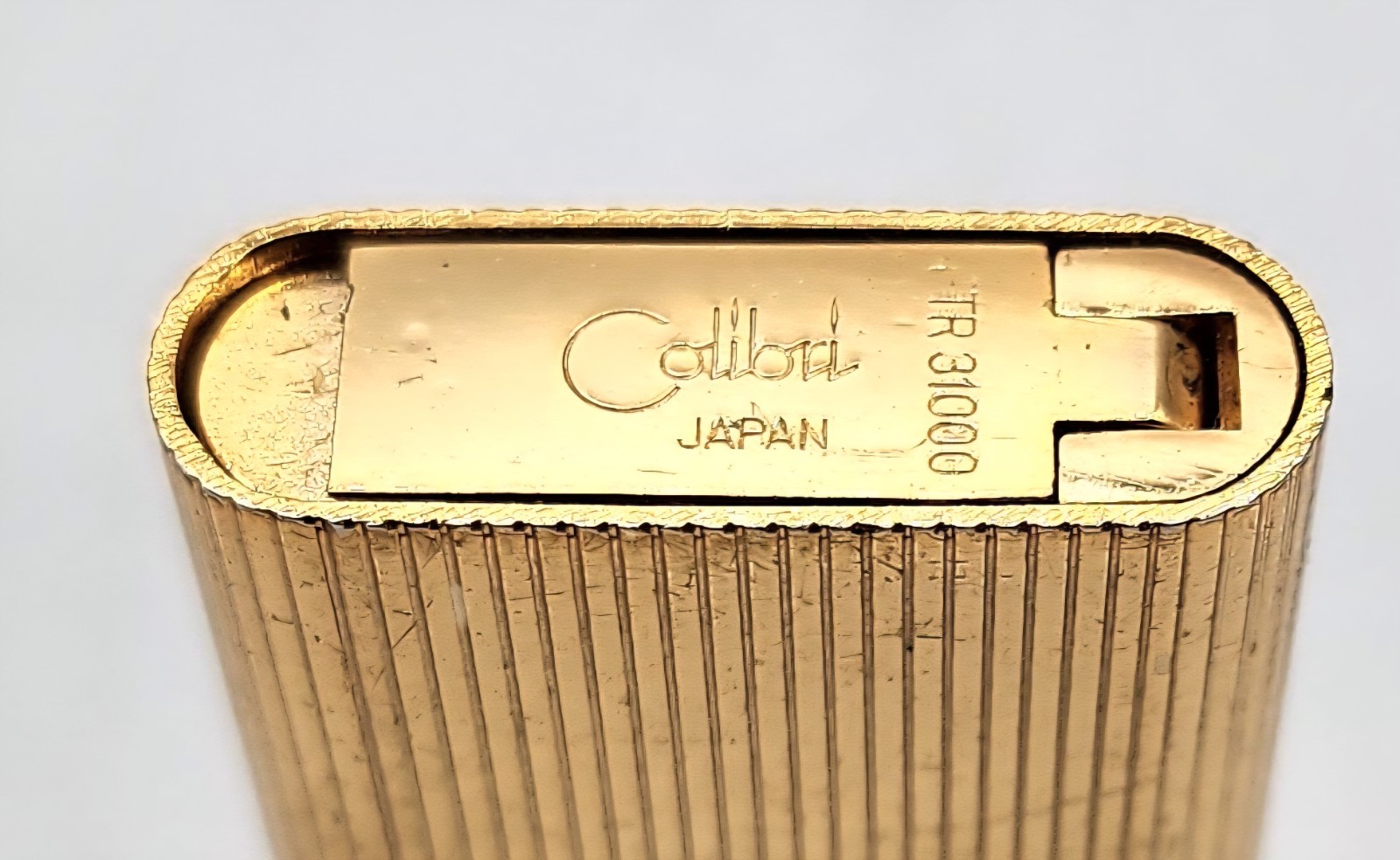 Vintage Colibri Lighter Madel FTR 31000 Made In Japan With Silver Engravable...