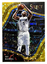 2021-22 PANINI SELECT MO BAMBA COURTSIDE GOLD DISCO PRIZM /10