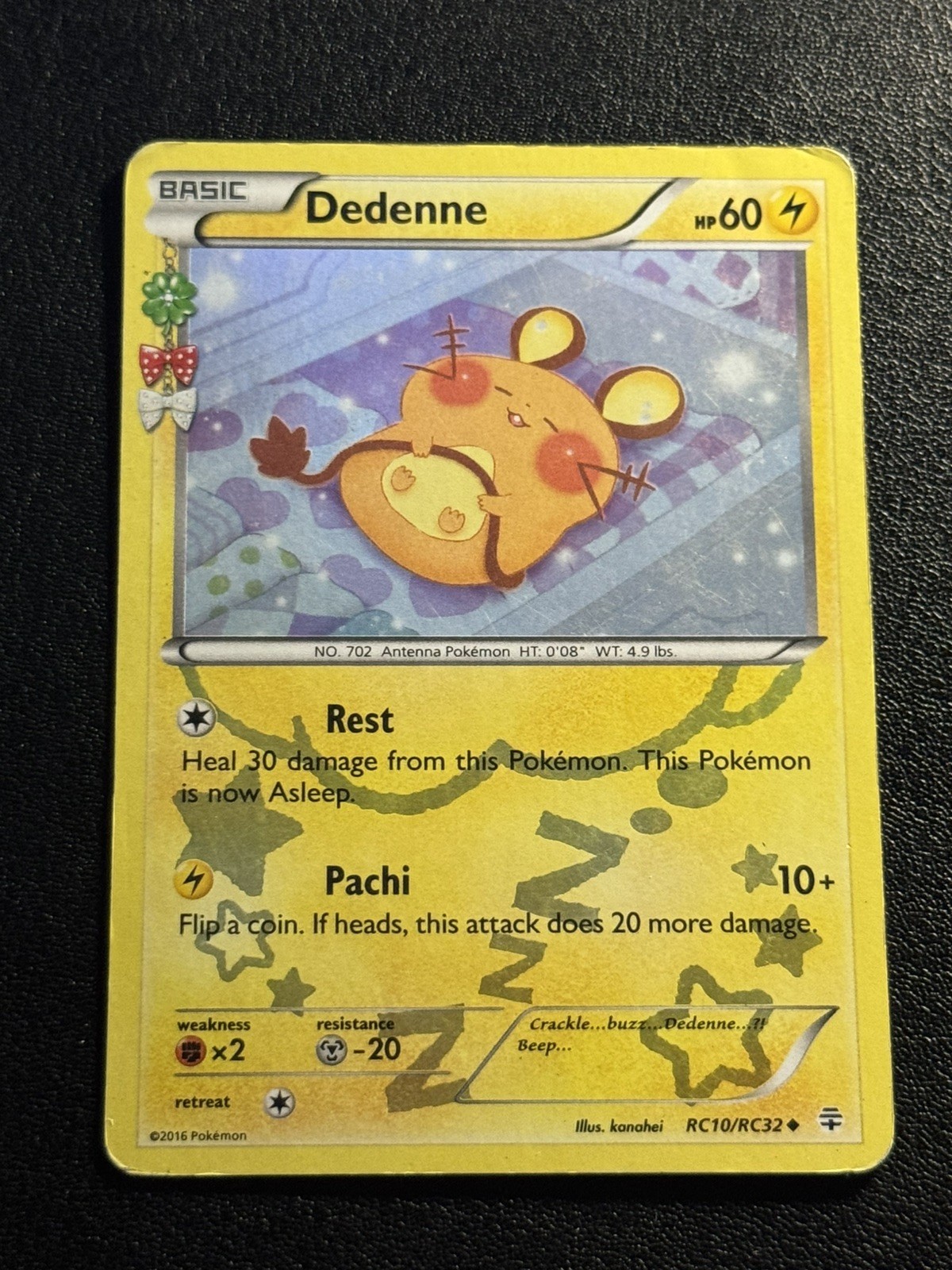 Dedenne RC10/RC32 Holo Uncommon Generations Pokemon LP
