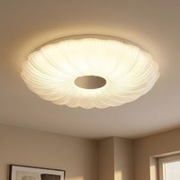 Deckenleuchte Tageslichtleuchte Wohnzimmerlampe Led Cct Opal Nickel Matt Rund